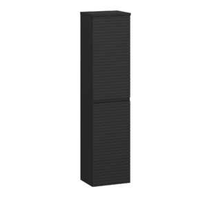 Bruno P40 (a cupboard 2drs) black + soft-touch black