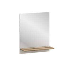 Greenland 105 (a wall mirror panel 60cm) nymphaea alba + oak delano light