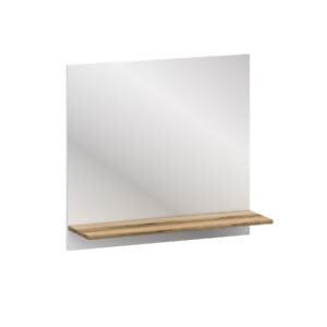 Greenland 106 (a wall mirror panel 80сm) nymphaea alba + oak delano light