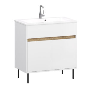 Greenland 108 (a cabinet 80cm 2drs) nymphaea alba + oak delano light