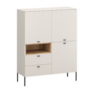 Sao Paulo A (a commode 2drs 2drwrs) cashmere + coast evoke oak