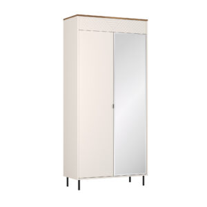 IVA 16 (a wardrobe 2drs) cashmere + brandy castello oak